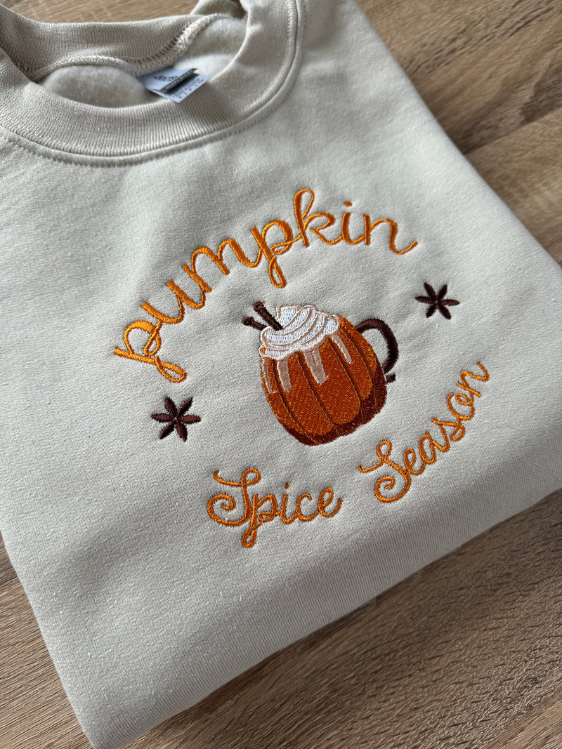 Pumpkin Spice Season Sweatshirt