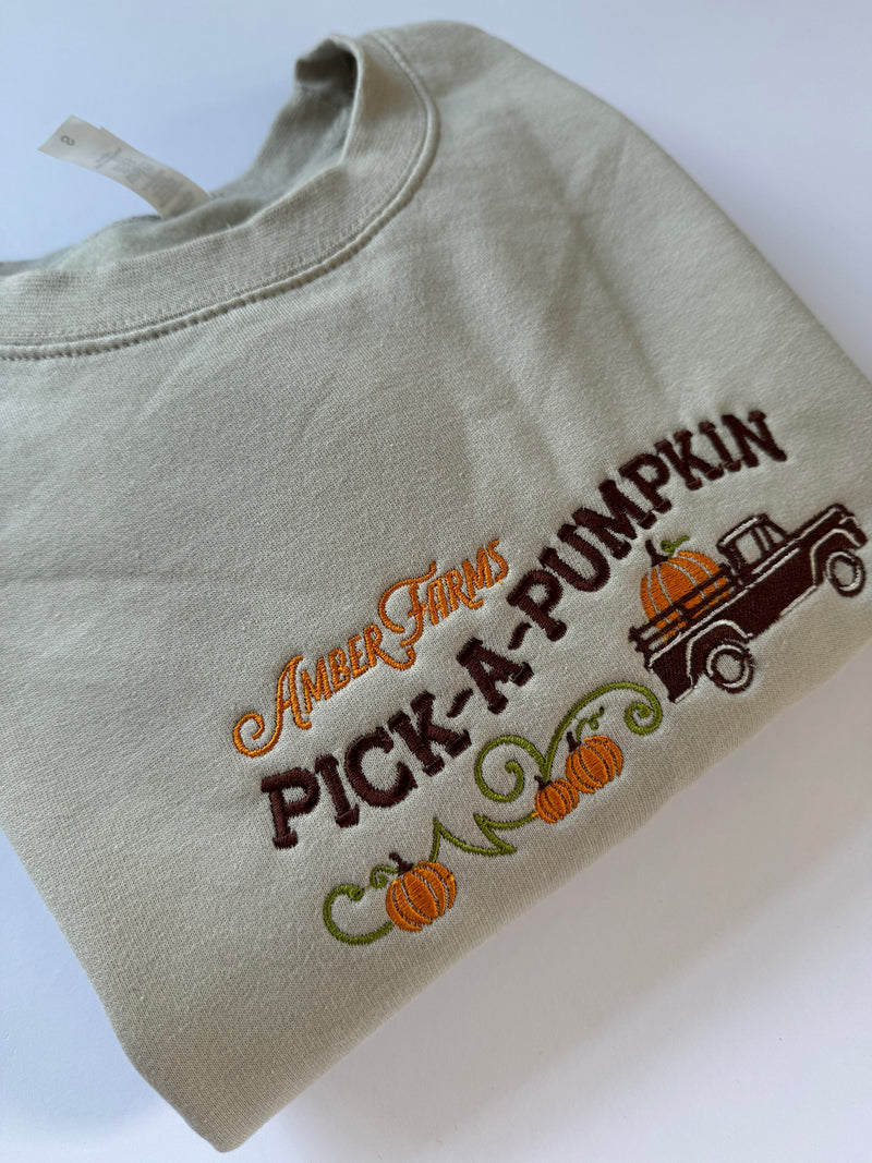 Pick-A-Pumpkin Sweatshirt