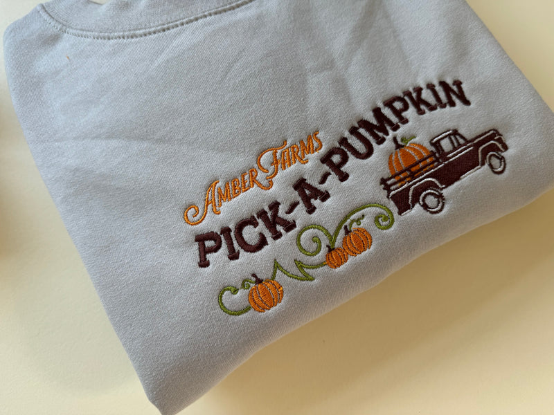 Pick-A-Pumpkin Sweatshirt