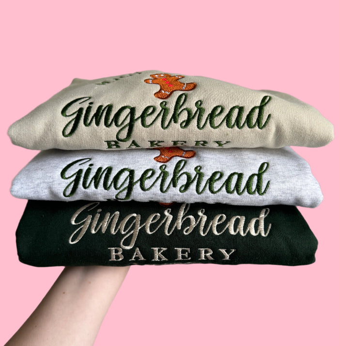 Mrs Claus' Gingerbread Bakery Sweatshirt