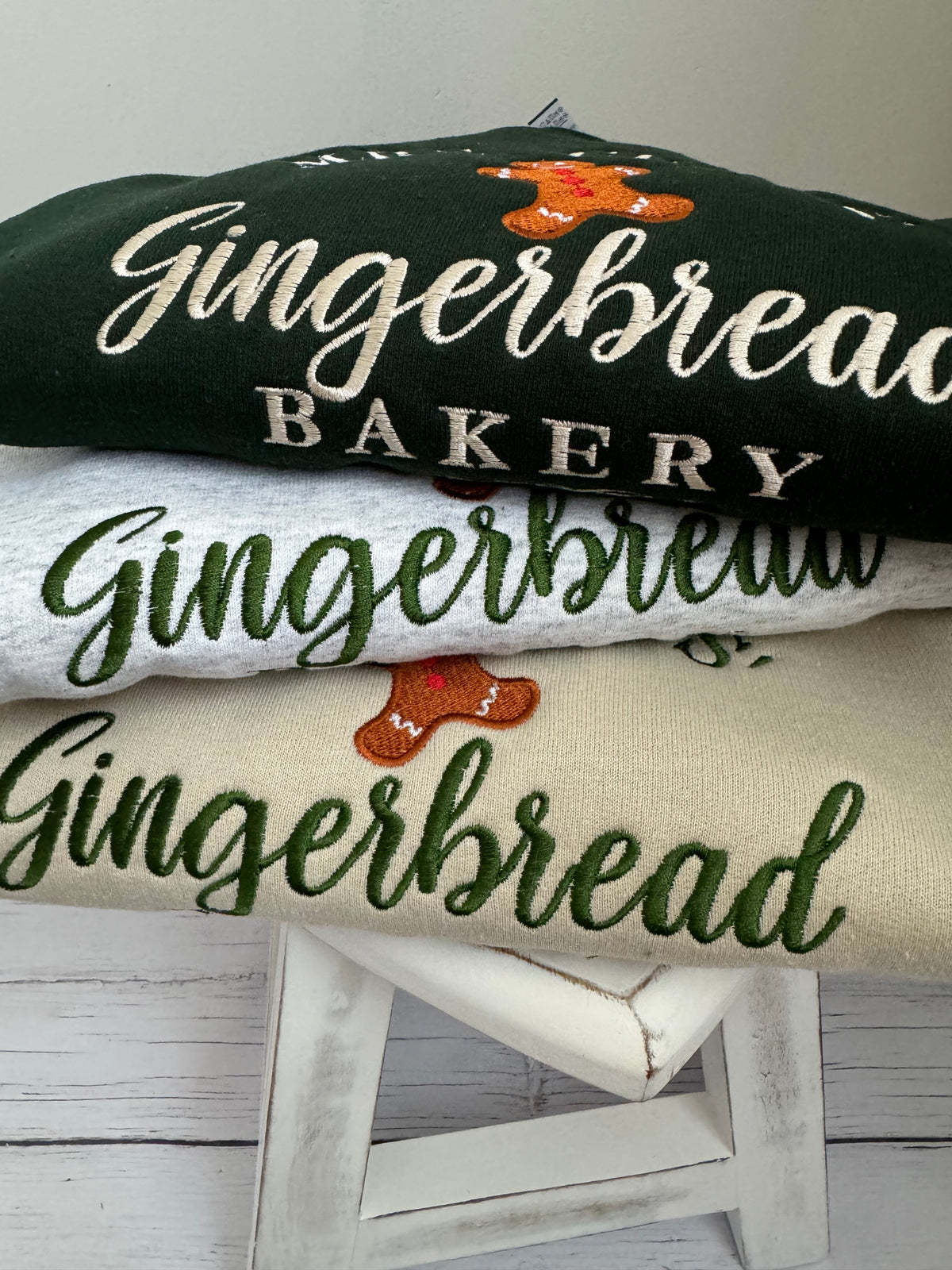 Mrs Claus' Gingerbread Bakery Sweatshirt