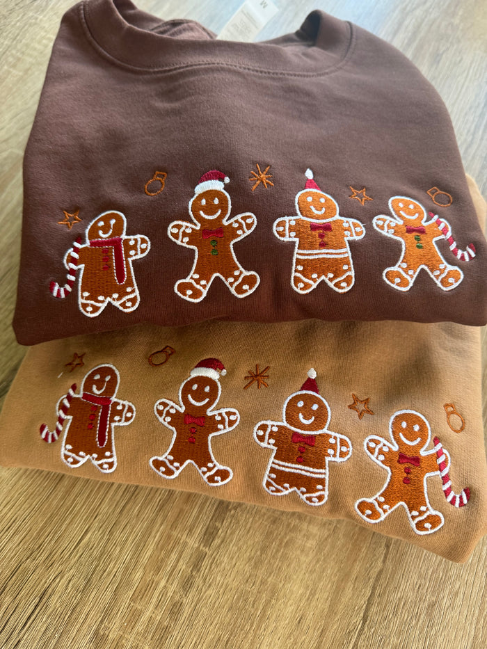 Festive Gingerbread Sweatshirt