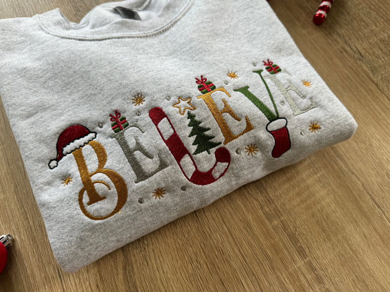 Believe in Christmas Sweatshirt