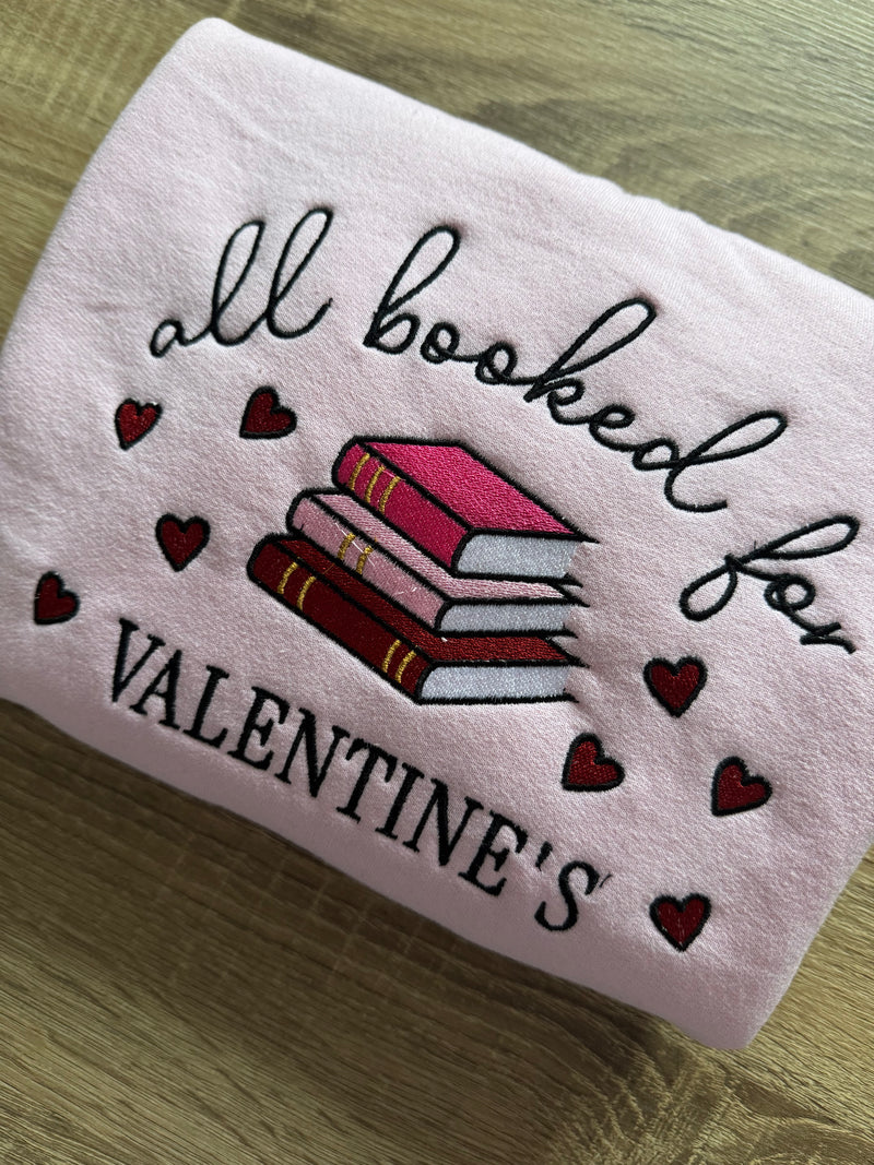 Valentine's is Booked Sweatshirt