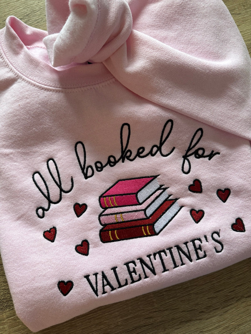 Valentine's is Booked Sweatshirt